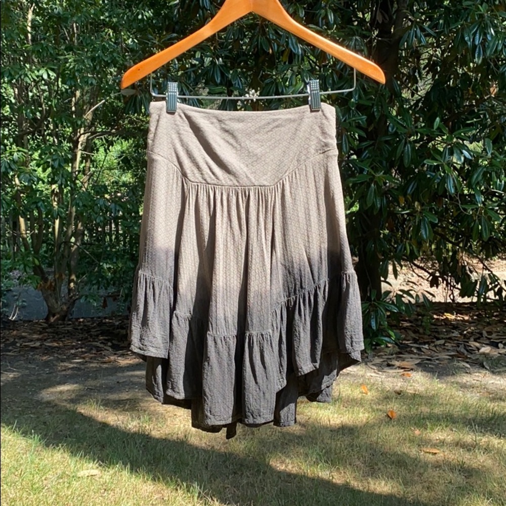 Free people tie dye skirt